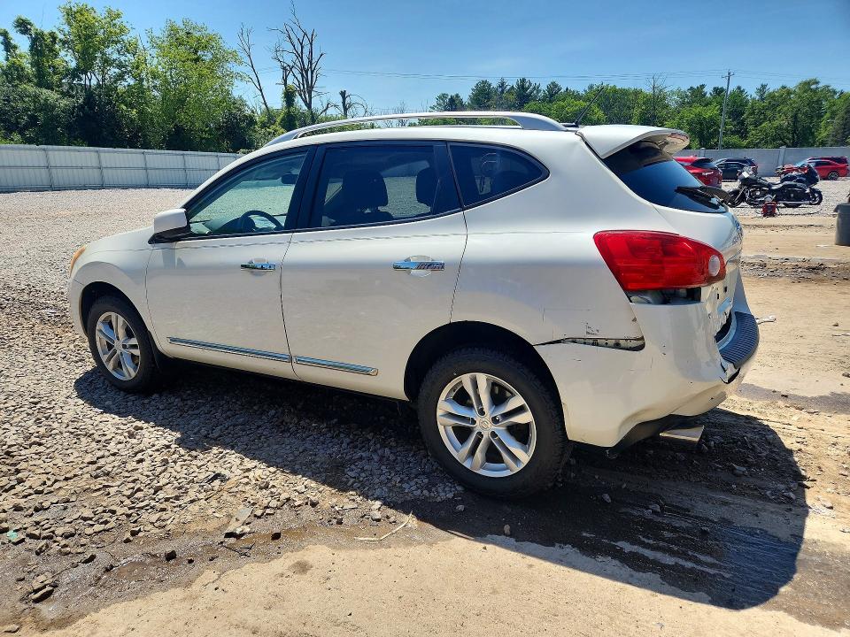 2013 Nissan Rogue VIN JN8AS5MV3DW622844 COPART salvage auction — REAR END, Salvage Title, sold $400 on 2026-07-27 (photo 2)
