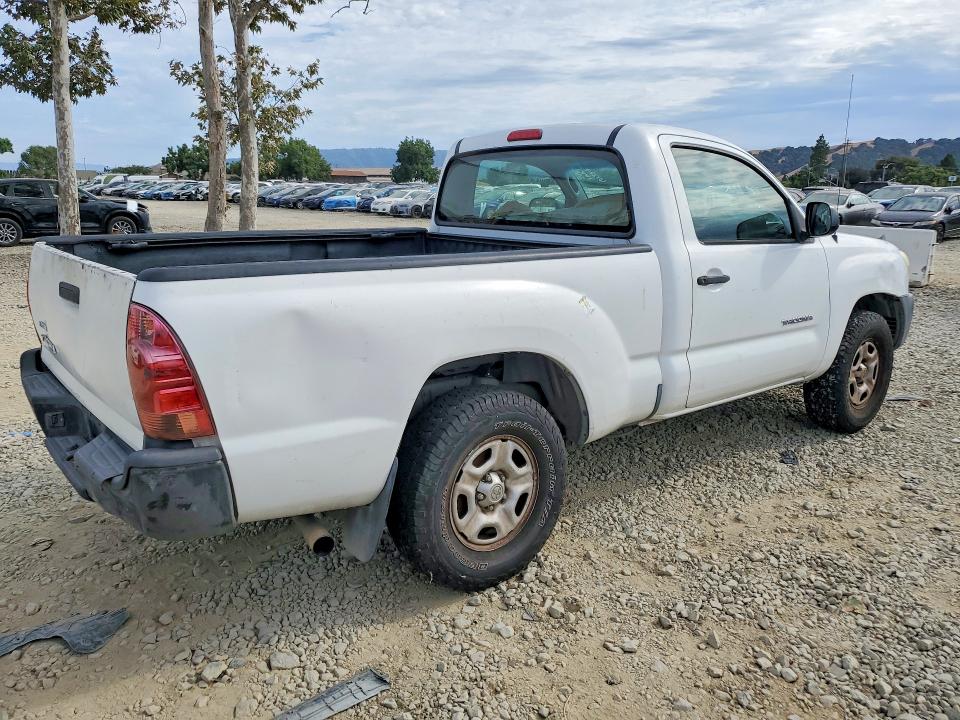 2007 Toyota Tacoma VIN 5TENX22N37Z394805 COPART salvage auction — VANDALISM, CA - SALVAGE CERTIFICATE, sold $225 on 2026-07-28 (photo 3)