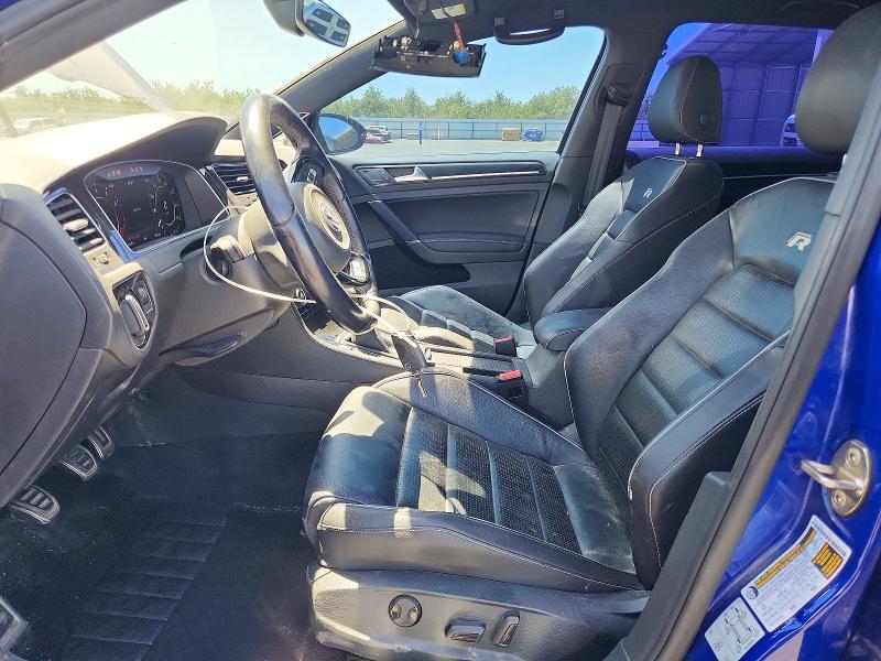 2019 Volkswagen Golf r VIN WVWWA7AU3KW160083 COPART salvage auction — FRONT END, Ca - Salvage Certificate, sold $6,500 on 2026-08-10 (photo 7)