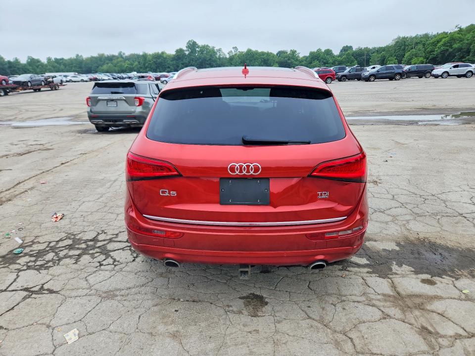 2015 Audi Q5 VIN WA1CMAFP5FA050336 COPART salvage auction — FRONT END, Pa - Cert Of Salv-R=Reconstructed, sold $3,200 on 2026-07-16 (photo 6)