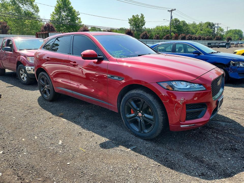 2020 Jaguar F-pace VIN SADCL2GX8LA627308 COPART salvage auction — MECHANICAL, CT - CERT OF TITLE-SALVAGE, sold $600 on 2026-07-28 (photo 4)
