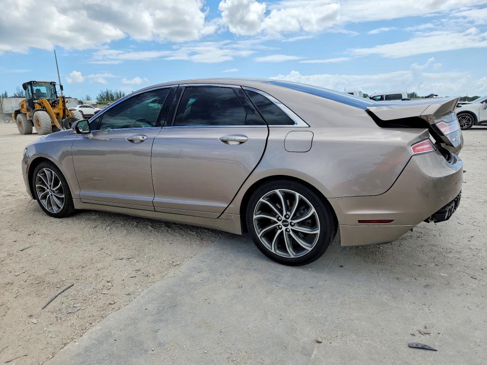 2019 Lincoln Mkz VIN 3LN6L5LUXKR617224 COPART salvage auction — REAR END, Fl - Cert Of Title Slvg Rebuildable, sold $8,000 on 2026-08-04 (photo 2)