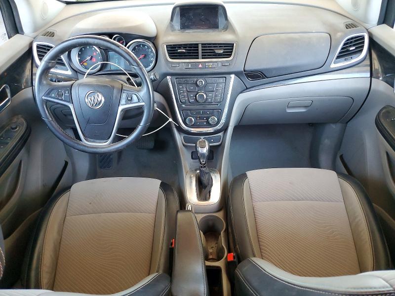 2014 Buick Encore VIN KL4CJASB0EB592584 COPART salvage auction — FRONT END, Ca - Salvage Certificate, sold $1,500 on 2026-07-27 (photo 8)