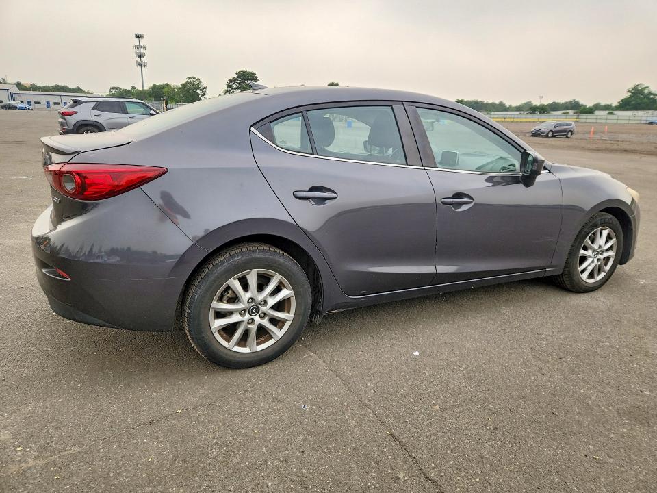 2014 Mazda 3 VIN JM1BM1V74E1182702 COPART salvage auction — REAR END, NY - MV-907A SALVAGE CERTIFICATE, sold $150 on 2026-07-22 (photo 3)