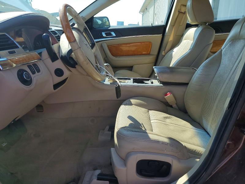 2010 Lincoln Mks VIN 1LNHL9ER2AG611142 COPART salvage auction — SIDE, Ia - Cert Of Title-Salvage Title, sold $475 on 2026-07-31 (photo 7)
