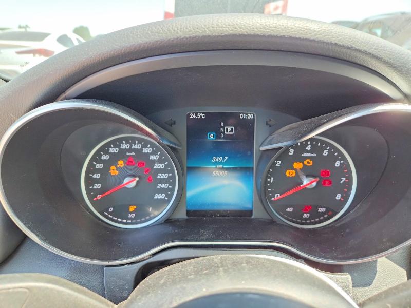 2020 Mercedes-benz C class VIN 55SWF8EB6LU330747 COPART salvage auction — FRONT END, ON - PERMIT SALVAGE, sold $9,200 on 2026-08-13 (photo 9)