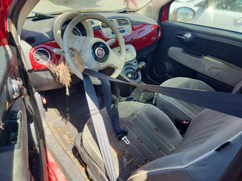 2012 Fiat 500 VIN 3C3CFFCR1CT117946 COPART salvage auction — SIDE, Co - Certificate Of Title, sold $200 on 2026-08-04 (photo 8)