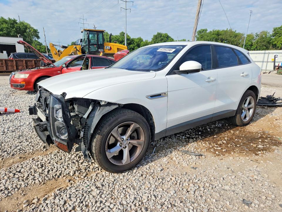 2017 Jaguar F-pace VIN SADCJ2BVXHA049490 COPART salvage auction — FRONT END, Oh - Cert Of Title-Salvage, sold $1,400 on 2026-07-24 (photo 1)