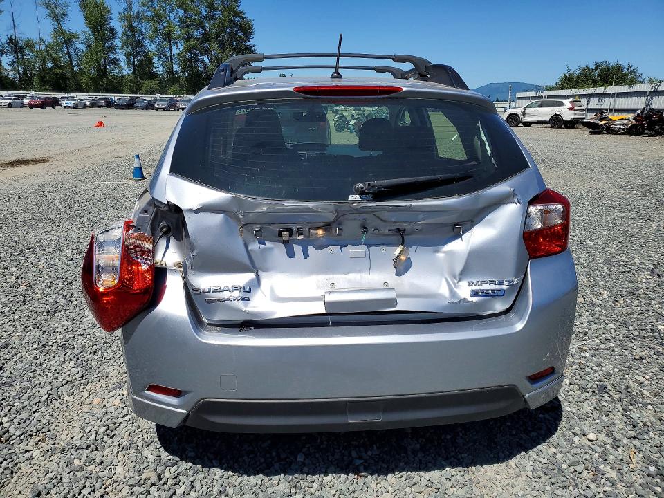 2015 Subaru Impreza VIN JF1GPAT67F8304510 COPART salvage auction — REAR END, Wa - Bill Of Sale, sold $800 on 2026-07-27 (photo 6)