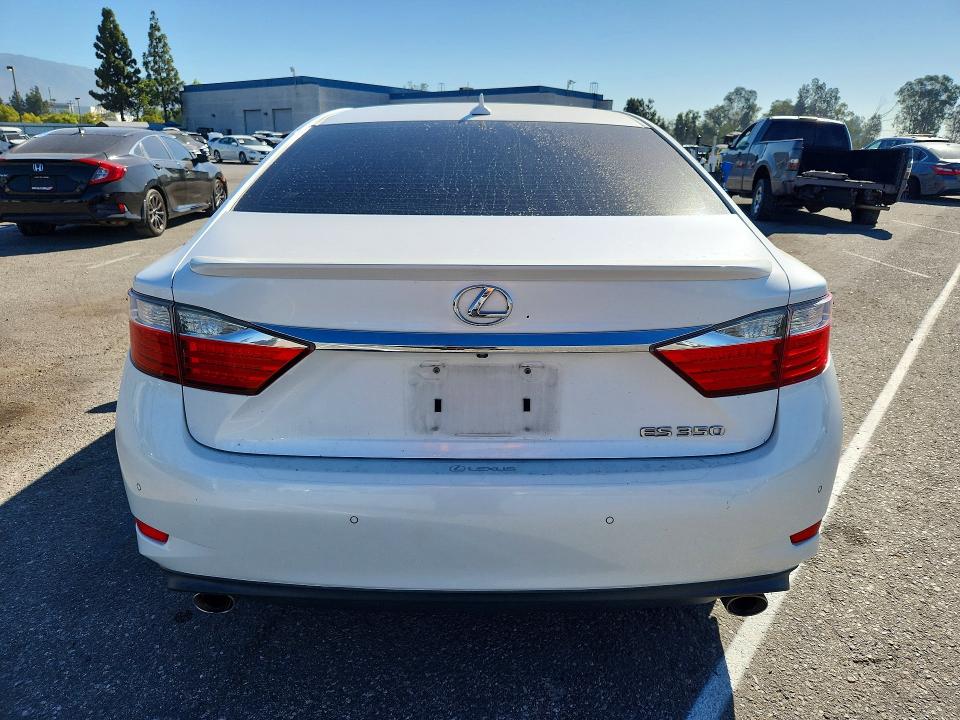 2014 Lexus ES VIN JTHBK1GG6E2125171 COPART salvage auction — FRONT END, Ca - Salvage Certificate, sold $3,200 on 2026-07-23 (photo 6)