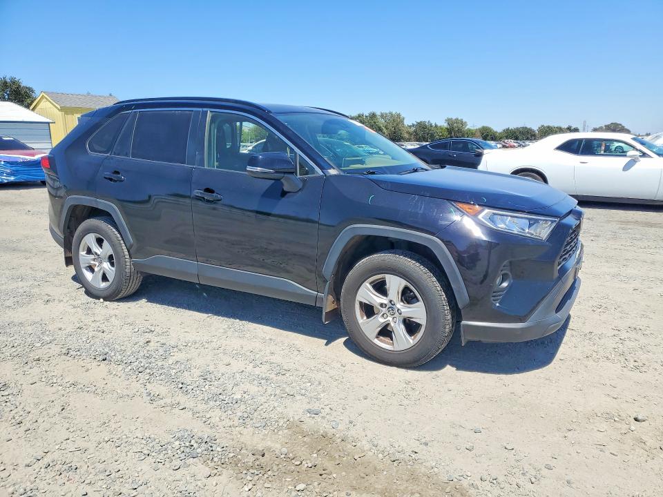 2020 Toyota Rav4 VIN JTMP1RFV5LD525376 COPART salvage auction — SIDE, CA - SALVAGE CERTIFICATE, sold $10,400 on 2026-07-21 (photo 4)