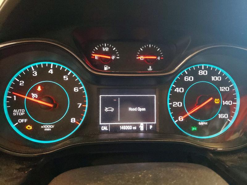 2018 Chevrolet Cruze VIN 1G1BE5SMXJ7193959 COPART salvage auction — FRONT END, Mn - Cert Of Title-Prior Salvage, sold $70 on 2026-07-27 (photo 9)