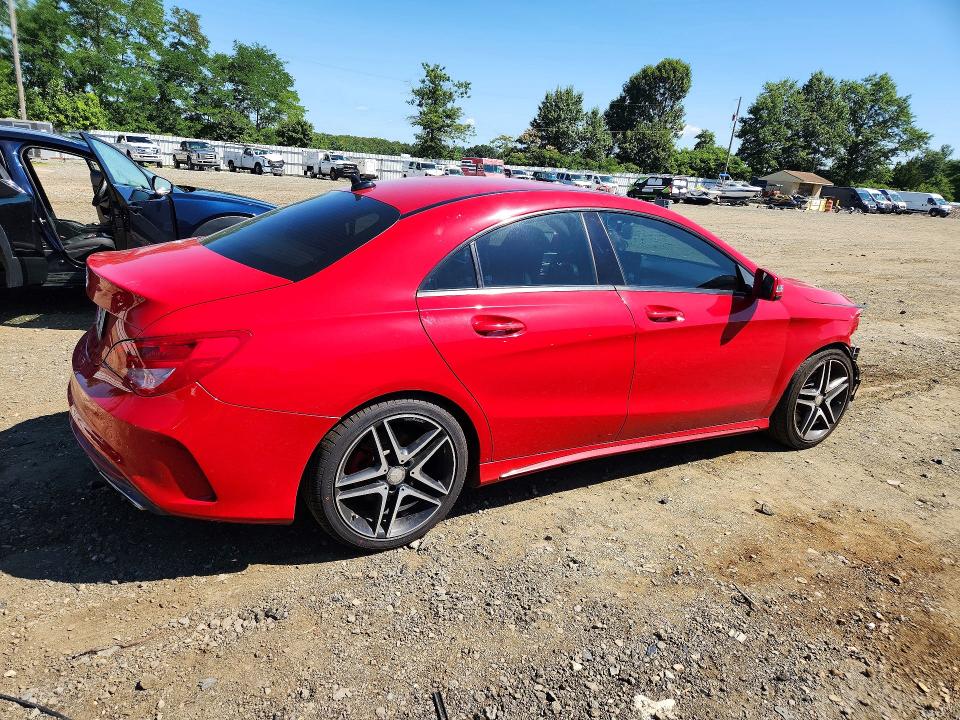 2017 Mercedes-benz Cla-klasse VIN WDDSJ4EB9HN460530 COPART salvage auction — FRONT END, Nj - Cert Of Title-Salvage, sold $1,700 on 2026-08-12 (photo 3)