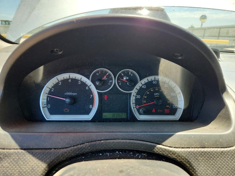 2010 Chevrolet Aveo VIN KL1TD5DE1AB073735 COPART salvage auction — HAIL, KS - CERT OF TITLE-REBUILT SALVAGE, sold $350 on 2026-07-22 (photo 9)