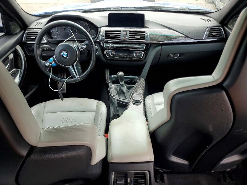 2016 BMW M3 VIN WBS8M9C52G5E68288 COPART salvage auction — ENGINE BURN, Pa - Certificate Of Salvage, sold $12,200 on 2026-08-04 (photo 8)