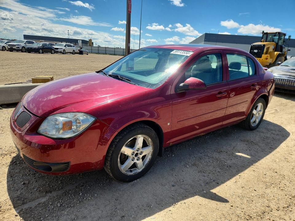 2008 Pontiac G5 VIN 1G2AL55F287309773 COPART salvage auction — SIDE, Ab - Bos - Salvage, sold $100 on 2026-07-09 (photo 1)