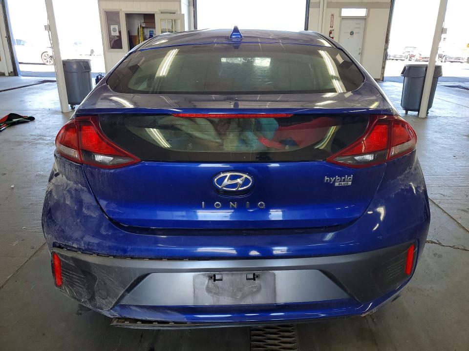 2020 Hyundai Ioniq VIN KMHC65LC6LU242735 COPART salvage auction — ROLLOVER, WA - BILL OF SALE, sold $475 on 2026-07-24 (photo 6)