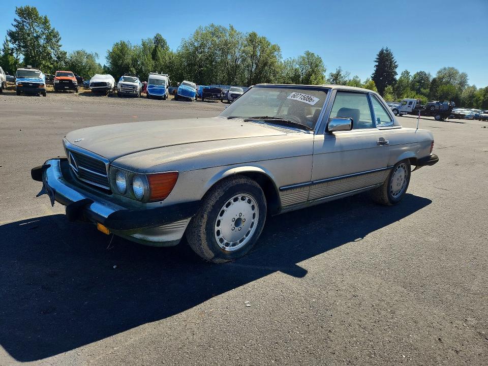 1988 Mercedes-benz 560 VIN WDBBA48D9JA088576 COPART salvage auction — MECHANICAL, WA - NON PUBLIC CLEAN TITLE, sold $975 on 2026-07-27 (photo 1)