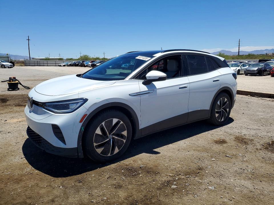 2021 Volkswagen Id.4 VIN WVGTMPE29MP033267 COPART salvage auction — REAR END, Az - Cert Of Title - Salvage, sold $9,500 on 2026-07-10 (photo 1)