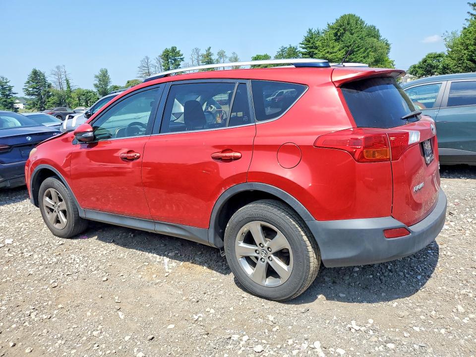 2015 Toyota Rav4 VIN JTMRFREV9FD097666 COPART salvage auction — FRONT END, PA - CERTIFICATE OF SALVAGE, sold $4,950 on 2026-07-27 (photo 2)