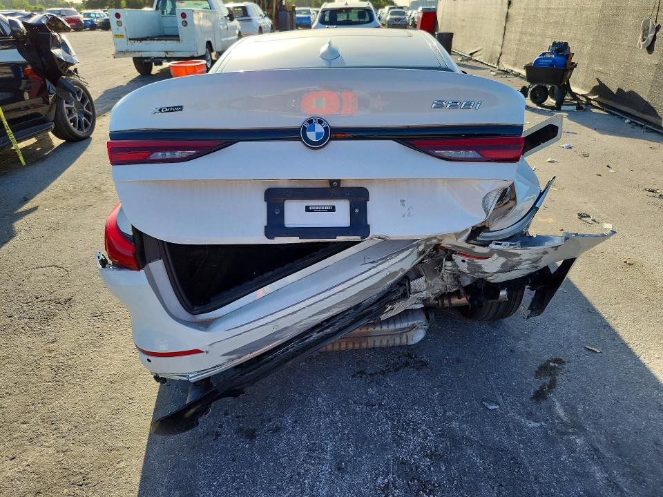 2021 BMW 2er VIN WBA73AK0XM7H54044 COPART salvage auction — REAR END, Fl - Certificate Of Destruction (P), sold $2,100 on 2026-07-23 (photo 6)