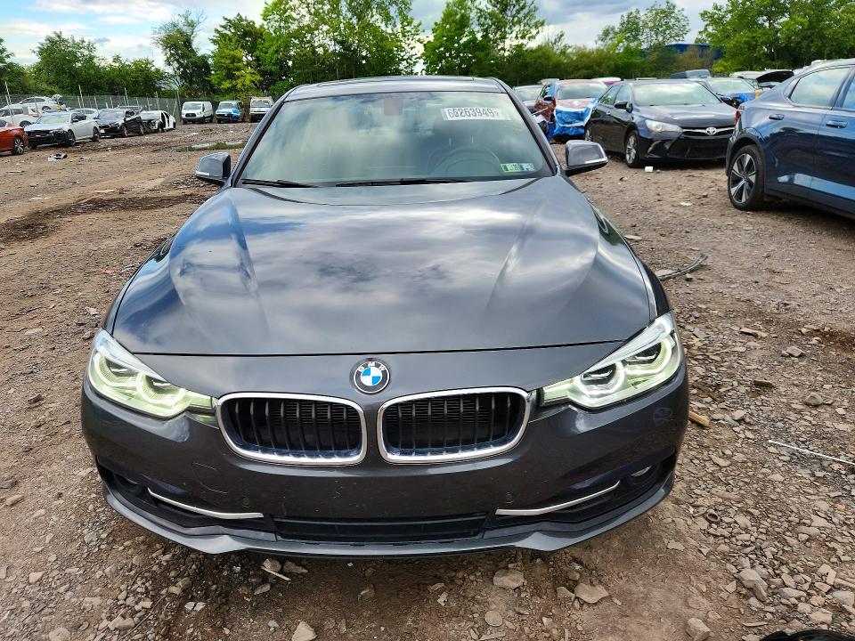 2016 BMW 3er VIN WBA8E3G54GNU01908 COPART salvage auction — REAR END, Pa - Certificate Of Salvage, sold $3,800 on 2026-08-05 (photo 5)