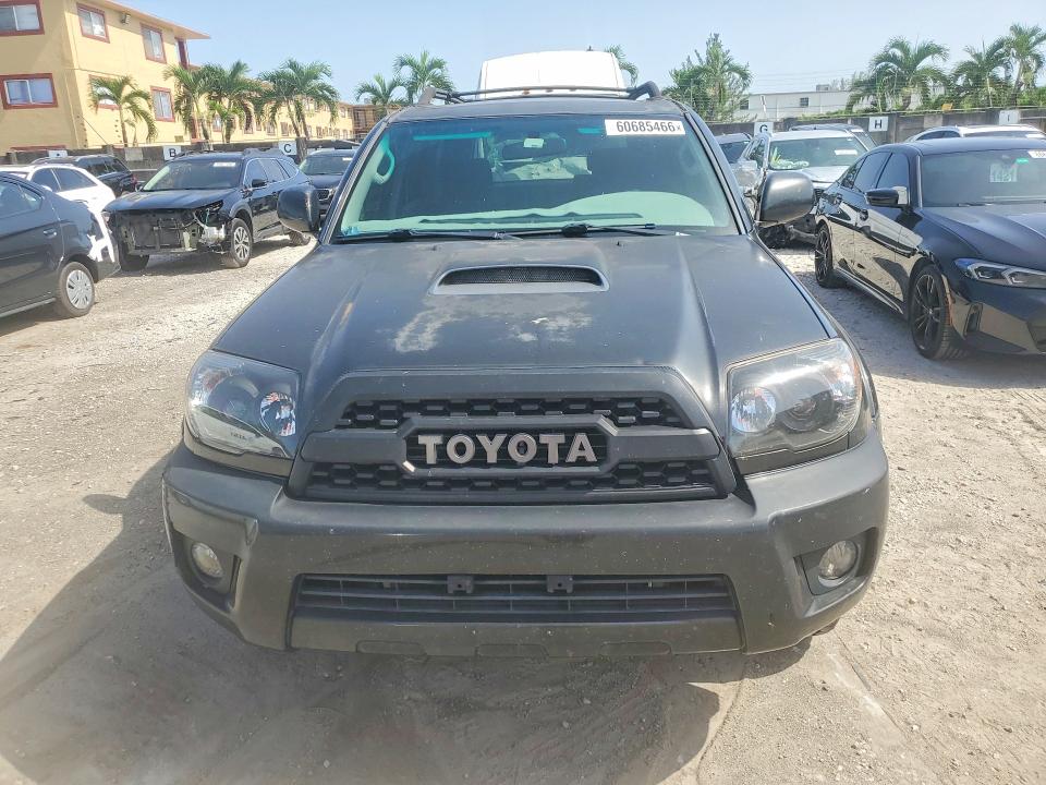 2007 Toyota 4runner VIN JTEZU14R070094770 COPART salvage auction — REAR END, FL - CERTIFICATE OF TITLE, sold $3,600 on 2026-07-17 (photo 5)