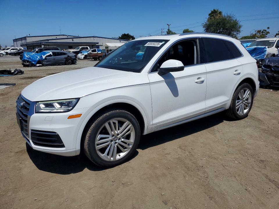 2018 Audi Q5 VIN WA1BNAFY5J2247379 — COPART salvage auction photo