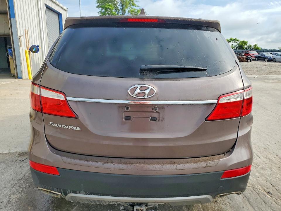 2013 Hyundai Santa fe VIN KM8SM4HFXDU030484 COPART salvage auction — MECHANICAL, TN - CERTIFICATE OF TITLE, sold $1,200 on 2026-07-27 (photo 6)