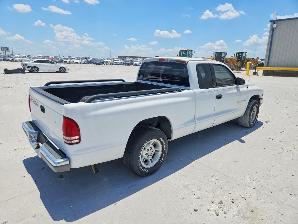 1999 Dodge Dakota VIN 1B7GL22X1XS175366 COPART salvage auction — NORMAL WEAR, Tx - Certificate Of Title, sold $450 on 2026-07-10 (photo 3)