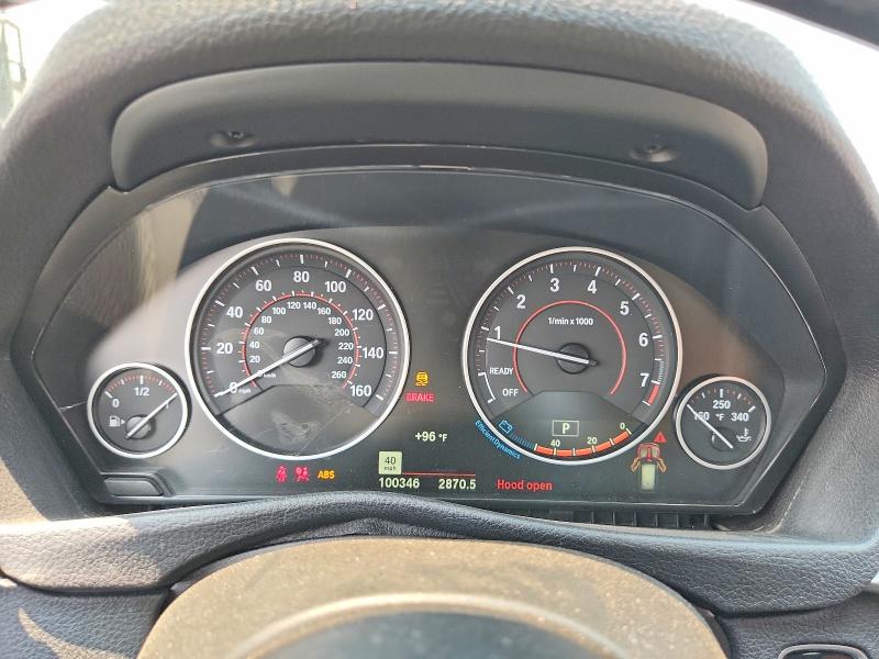 2016 BMW 3er VIN WBA8G5C59GK442841 COPART salvage auction — SIDE, Co - Public - Salvage Title, sold $275 on 2026-07-30 (photo 9)