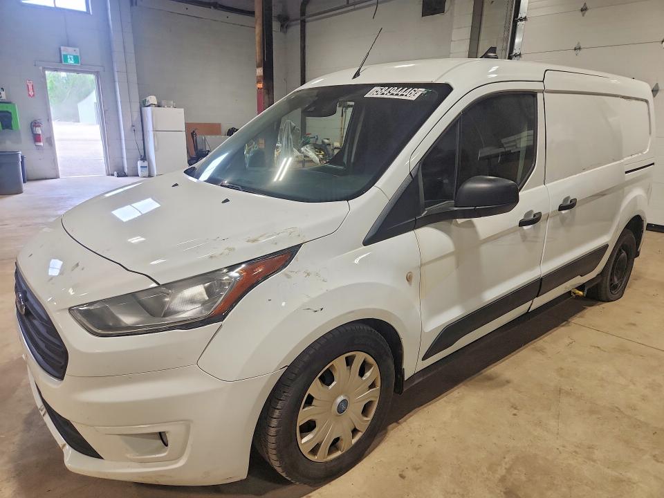 2019 Ford Transit connect VIN NM0LS7T29K1409251 COPART salvage auction — REAR END, ON - PERMIT NO BRAND - UNFIT, sold $250 on 2026-07-14 (photo 1)