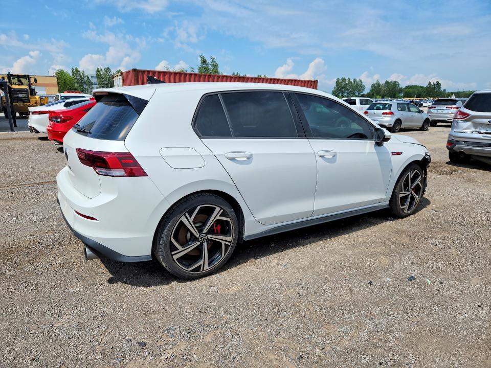 2024 Volkswagen Gti VIN WVWRA7CD1RW223427 COPART salvage auction — SIDE, ON - PERMIT SALVAGE, sold $13,500 on 2026-08-25 (photo 3)
