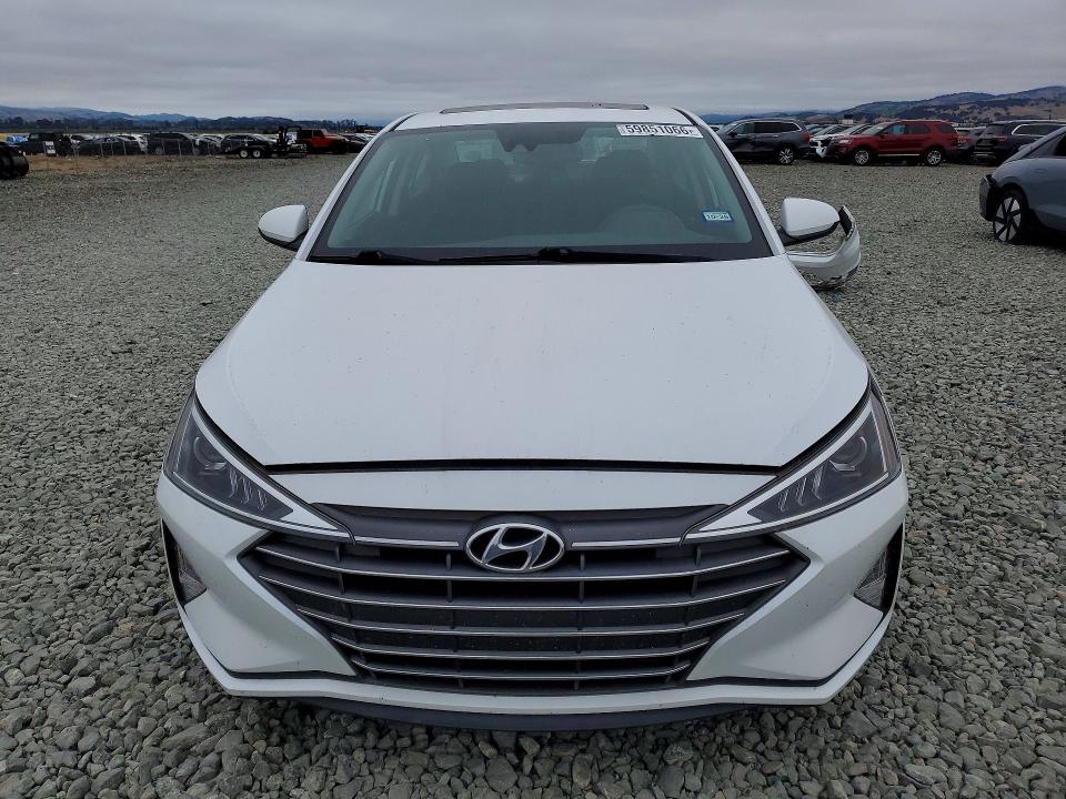 2020 Hyundai Elantra VIN 5NPD84LF7LH544469 COPART salvage auction — REAR END, CA - SALVAGE CERTIFICATE, sold $15 on 2026-07-30 (photo 5)