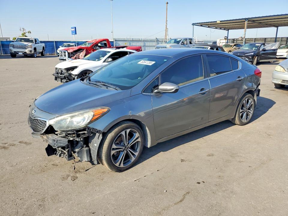 2015 Kia Forte VIN KNAFX4A88F5347604 COPART salvage auction — FRONT END, Nm - Cert Of Title-Salvage (P), sold $625 on 2026-07-31 (photo 1)