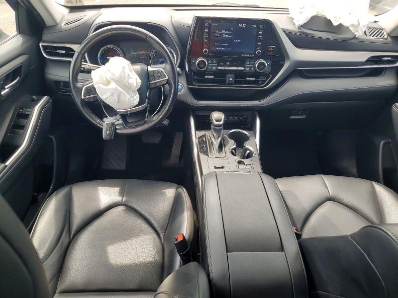2022 Toyota Highlander VIN 5TDGBRCH5NS538843 COPART salvage auction — FRONT END, Pa - Certificate Of Salvage, sold $17,100 on 2026-08-21 (photo 8)
