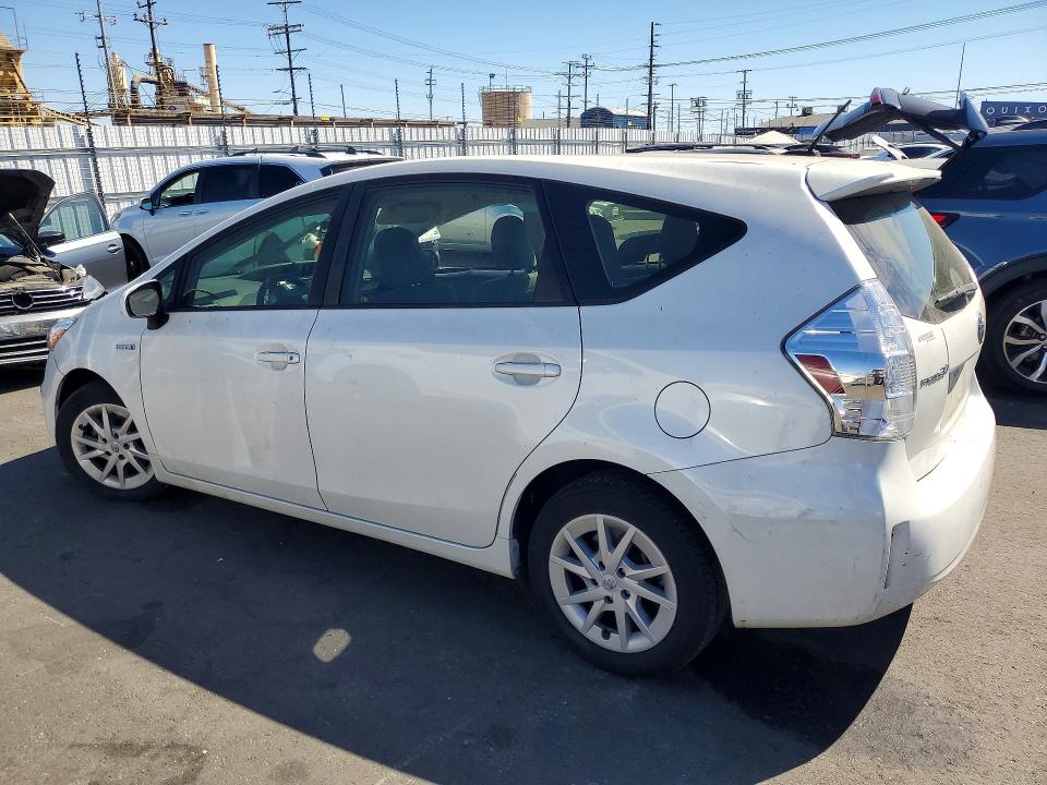 2012 Toyota Prius VIN JTDZN3EU2C3108094 COPART salvage auction — SIDE, Ca - Salvage Certificate, sold $2,850 on 2026-07-15 (photo 2)