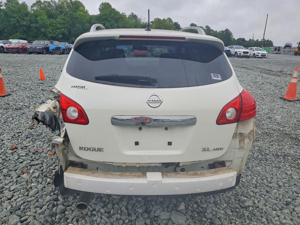 2013 Nissan Rogue sport VIN JN8AS5MV1DW621837 COPART salvage auction — REAR END, NC - DEALER ONLY SALVAGE TITLE, sold $200 on 2026-07-15 (photo 6)
