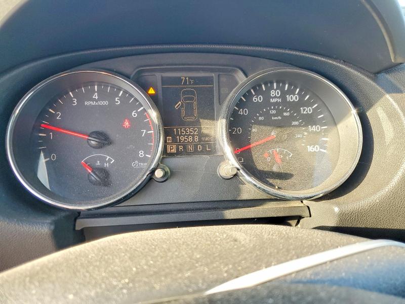 2011 Nissan Rogue sport VIN JN8AS5MT1BW153961 COPART salvage auction — REAR END, CA - SALVAGE CERTIFICATE, sold $600 on 2026-07-28 (photo 9)