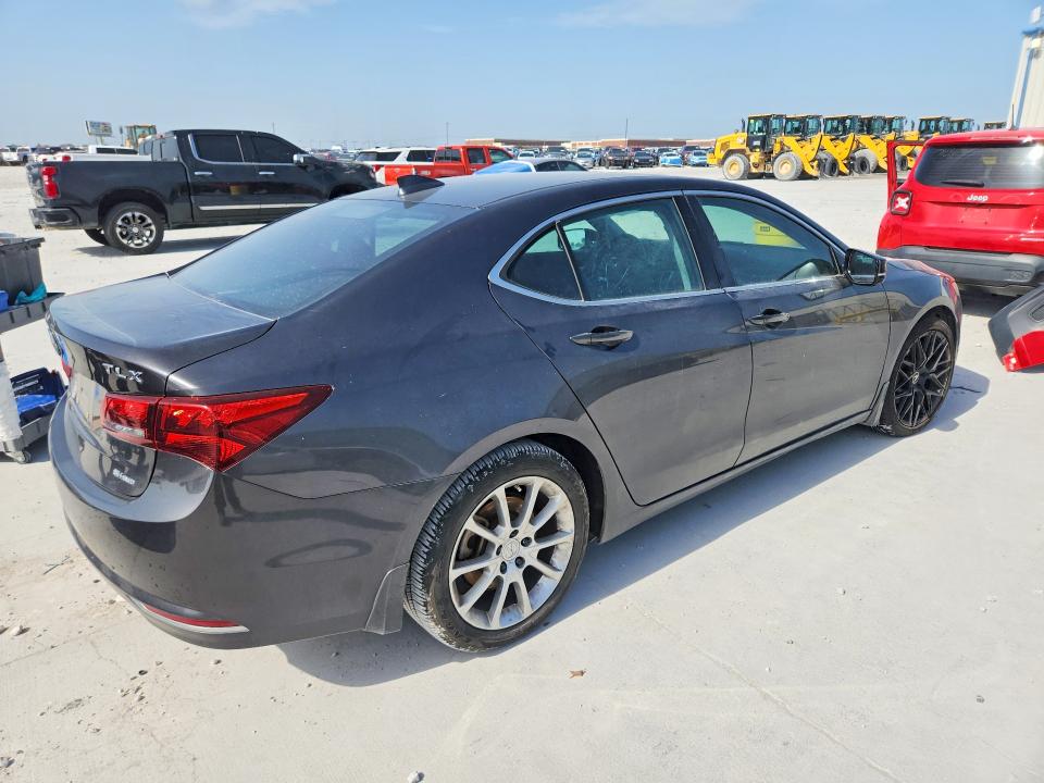 2015 Acura Tlx VIN 19UUB3F50FA001251 COPART salvage auction — MINOR DENT/SCRATCHES, Tx - Certificate Of Title, sold $450 on 2026-07-24 (photo 3)