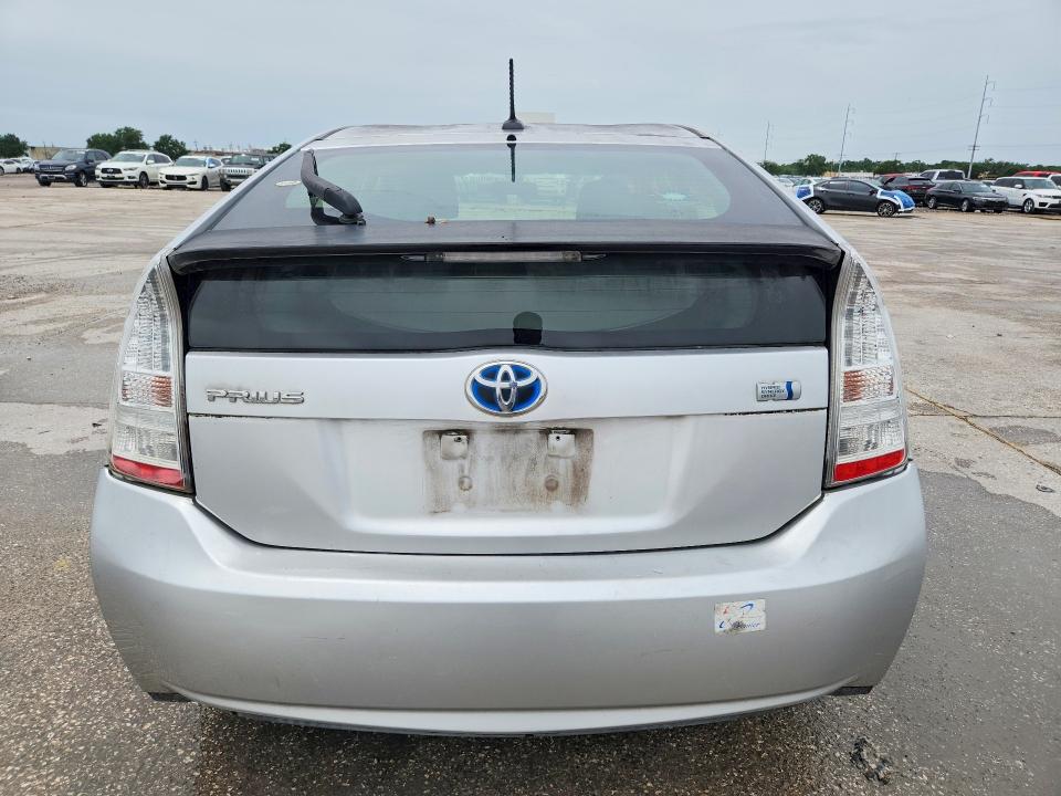 2011 Toyota Prius VIN JTDKN3DU3B0285028 COPART salvage auction — WATER/FLOOD, La - Cert Of Title-Salvage Flood, sold $350 on 2026-07-29 (photo 6)