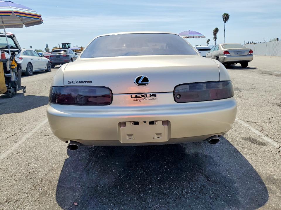1996 Lexus SС 300 VIN JT8CD32ZXT0033654 COPART salvage auction — NORMAL WEAR, Ca - Dis/Dlr/Exp Only Clean Title, sold $550 on 2026-07-31 (photo 6)
