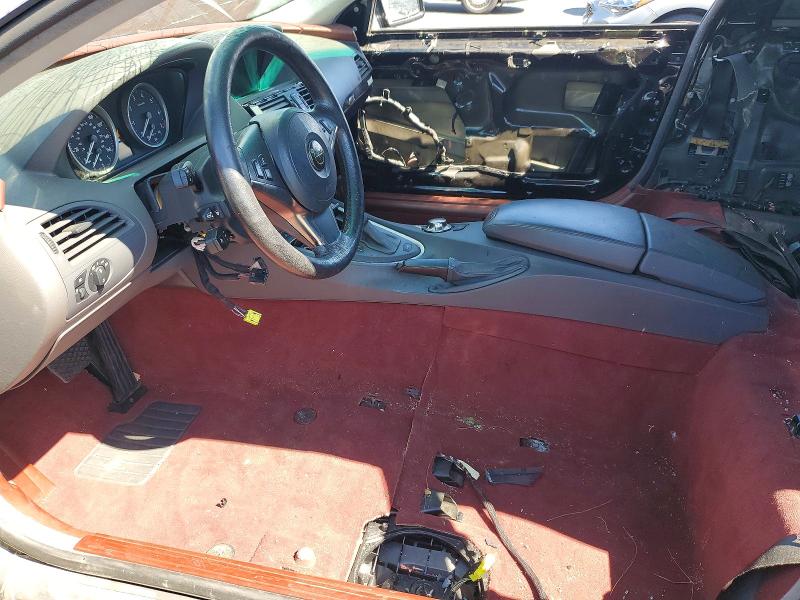 2004 BMW 6 series VIN WBAEH73404B189097 COPART salvage auction — VANDALISM, CA - SALVAGE CERTIFICATE, sold $175 on 2026-07-20 (photo 7)