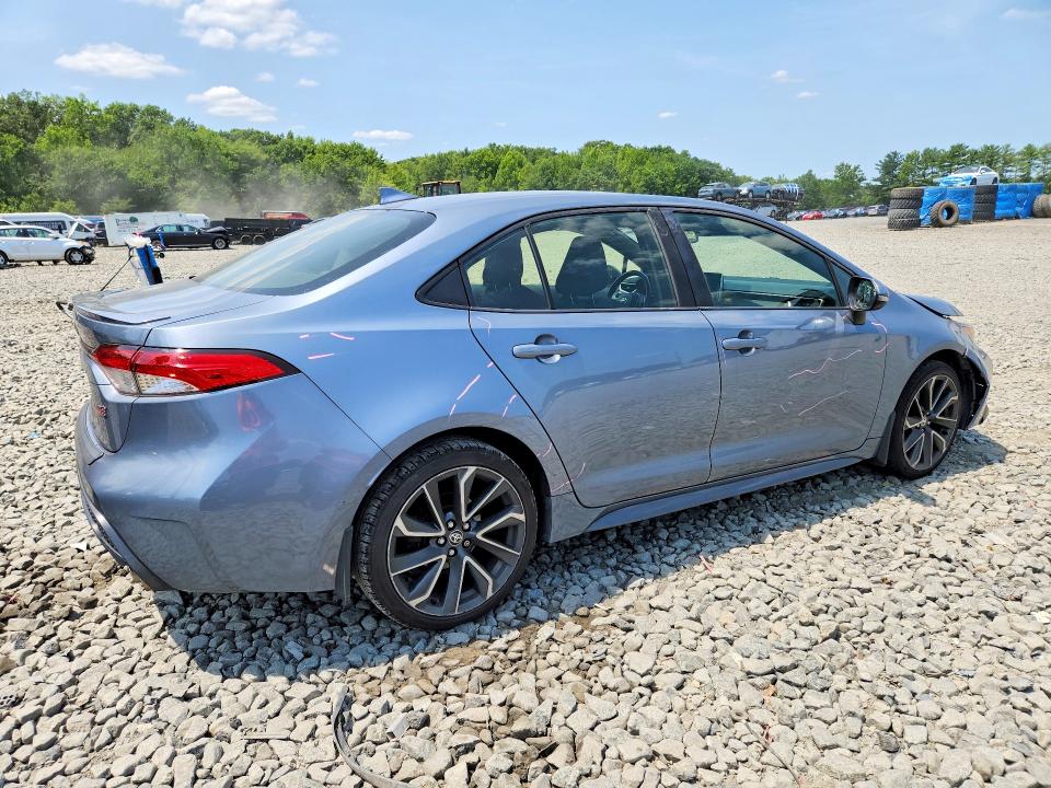 2020 Toyota Corolla VIN JTDP4RCE5LJ029023 COPART salvage auction — FRONT END, Nj - Certificate Of Title, sold $300 on 2026-07-29 (photo 3)