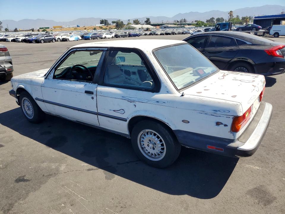 1987 BMW 3 series VIN WBAAB5409H9807112 COPART salvage auction — STRIPPED, Al - Dis/Dlr/Exp Only Clean Title (P), sold $1,600 on 2026-07-27 (photo 2)