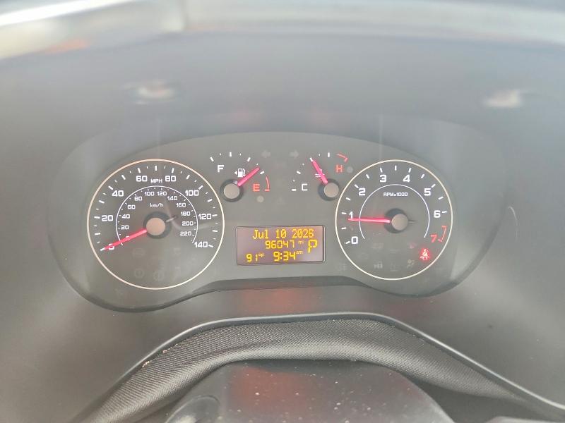 2022 Ram Promaster city VIN ZFBHRFABXN6X58902 COPART salvage auction — NORMAL WEAR, Ky - Certificate Of Title, sold $7,300 on 2026-08-04 (photo 9)