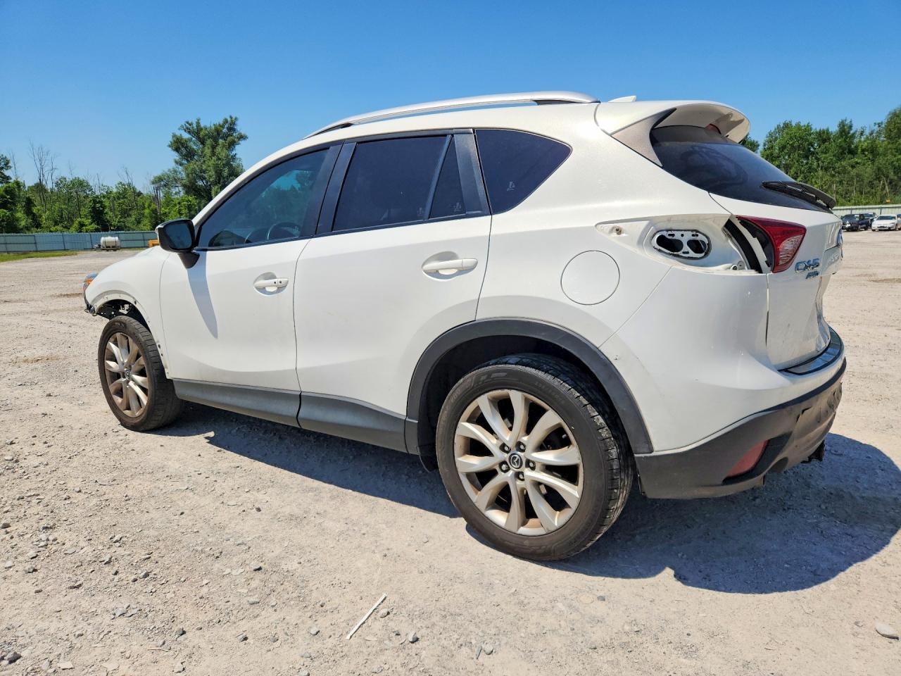 2015 Mazda CX-5 VIN JM3KE4DY7F0481432 COPART salvage auction — Front End, TX - SALVAGE VEHICLE TITLE, sold $3,000 on 2026-09-29 (photo 2)