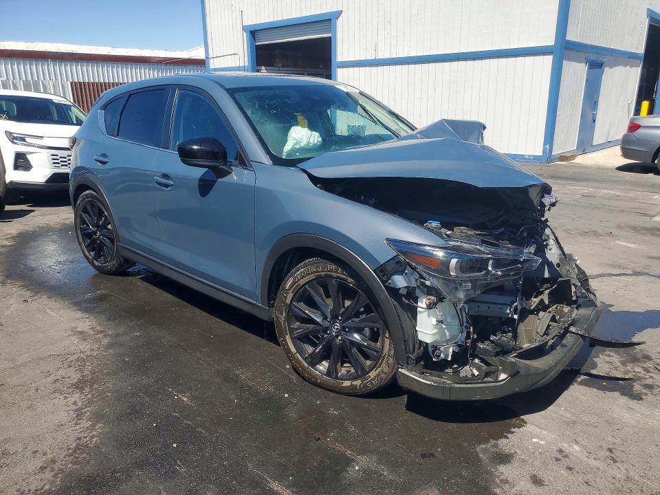 2025 Mazda Cx-5 VIN JM3KFBCMXS0673826 COPART salvage auction — FRONT END, Fl - Certificate Of Destruction, sold $125 on 2026-07-22 (photo 4)