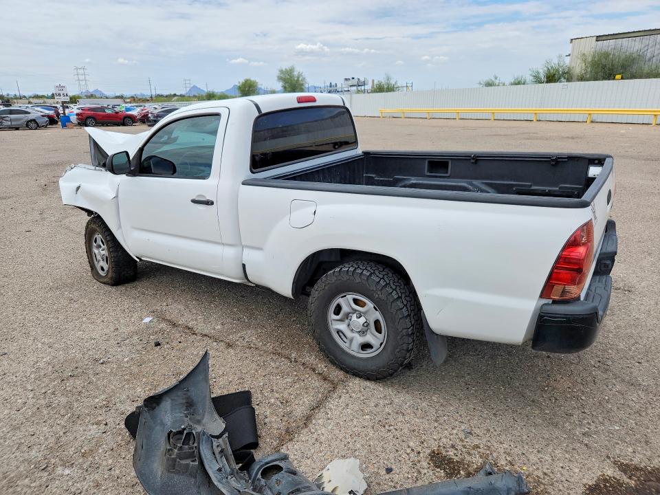 2012 Toyota Tacoma VIN 5TFNX4CNXCX011955 COPART salvage auction — FRONT END, Az - Cert Of Title - Salvage, sold $2,300 on 2026-07-31 (photo 2)