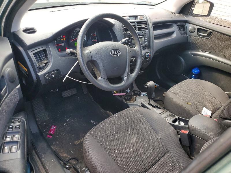 2008 Kia Sportage VIN KNDJF724X87458871 COPART salvage auction — FRONT END, Oh - Cert Of Title-Salvage, sold $225 on 2026-07-22 (photo 8)